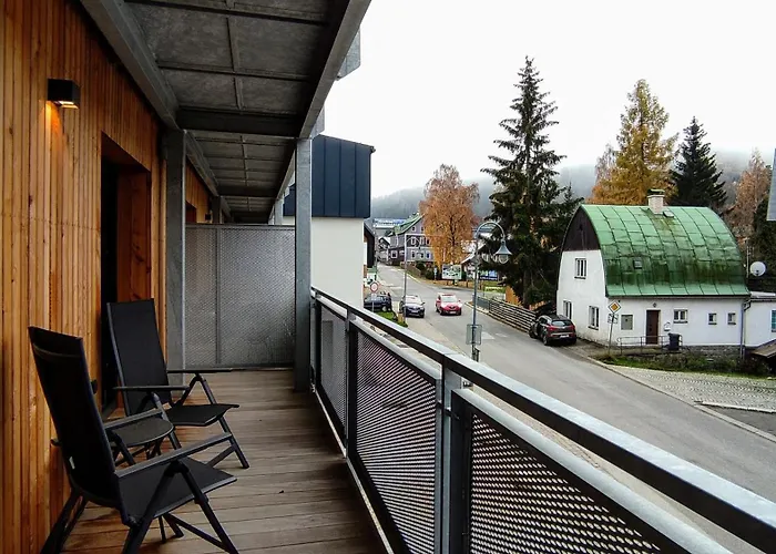 Moderni Rodinny 3kk D8 V Centru Harrachova S Vyhledem Na Skokanske Mustky - By Relax Daire Harrachov